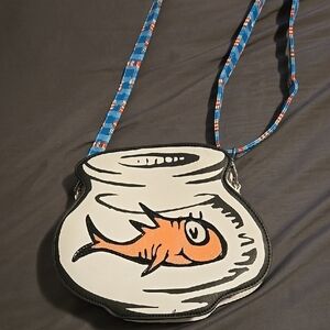 Cat In The Hat Fish Bowl Crossbody Bag